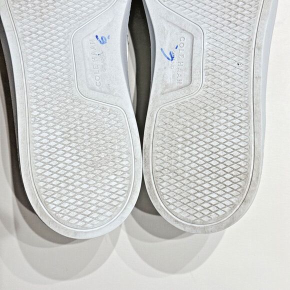 Cole Haan GrandPro Rally Women's White Canvas Penny Loafers Comfort Size 8.5B - Picture 14 of 16